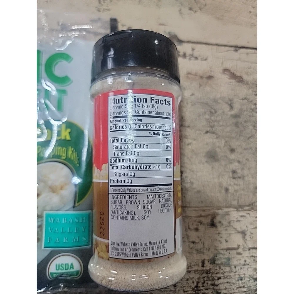 Sweet‎ Caramel Popcorn Seasoning And 3 Kits Wabash Valley Farms 4.4oz New